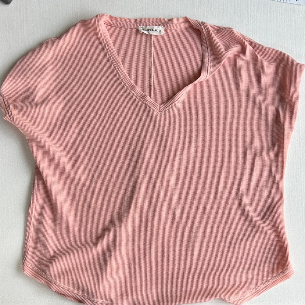Soft Pink Short Sleeve Tee